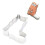 Stainless Steel Cats Shape Biscuit Cookie Cutter Mold Fondant Cake Baking Tool 3
