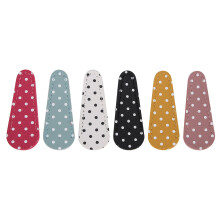 6Pcs Embroidery Scissors Sheath Polka Dot