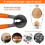 Nutcracker Kitchen Tool for Walnuts Pecan Cracker with Non-slip Handle Walnut Cracker for Nuts Walnut Hazelnut 4