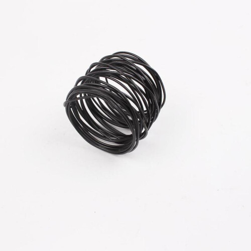 Handmade Round Mesh Napkin Rings Holder for Dinning Table Parties6pcs 2