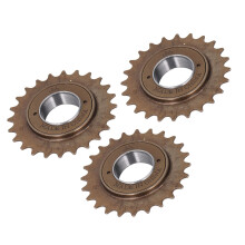 Single Speed Flywheel Bicycle Freewheel 24T Threaded Replacement for Fixie Bike