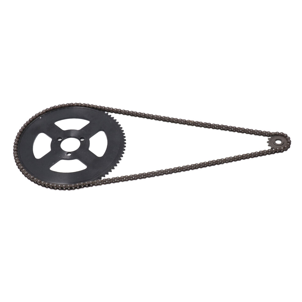 47Cc 49Cc Mini Bike Sprocket Set Steel 15T Front + 80T Rear 146 Link Chain 7661331633805