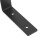 2 pezzi Supporto per barra del materasso, 26.5x8x8.9cm, Nero 7