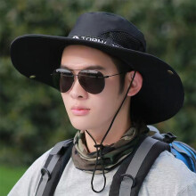 Male Sun Hat Summer Fashionable Big Brim Semi