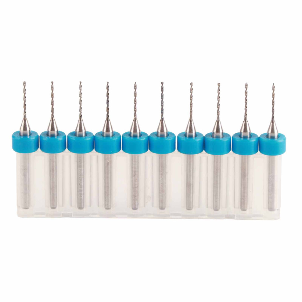 10Pcs Mini Drill Bits Set For Woodworking Drilling 9121376080890