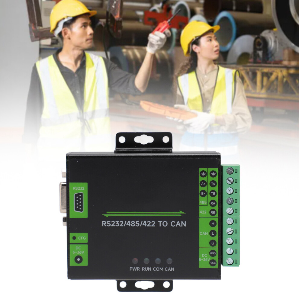 Rs232/485/422 To Can Converter Industrial Isolated 10-1000Kbps 8401331635763