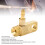 Copper Argon Arc Welding Fitting M16x1.5mm Nut to Panel Adapter 4