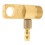 Copper Argon Arc Welding Fitting M16x1.5mm Nut to Panel Adapter 8