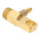 Copper Argon Arc Welding Fitting M16x1.5mm Nut to Panel Adapter 16