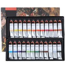 24Pcs Pigment 20ML Watercolor Paste Paint Tube