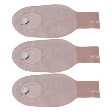 10PCS Non Woven Fabric Colostomy Bags 27x7cm One Piece