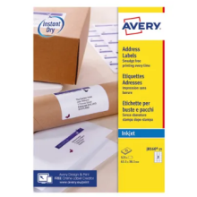 Avery White Inkjet Address Label (Pack of 525)
