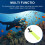 Inflatable Yellow Scuba Diving Float with Pressure Relief Valve 3