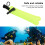 Inflatable Yellow Scuba Diving Float with Pressure Relief Valve 4