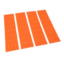 Orange Surfboard Traction Pads 4Pcs - Anti Slip for All Boards