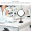 Versatile 4" Concave Mirror Lens in Black Frame for Educational Use 4