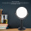 Versatile 4" Concave Mirror Lens in Black Frame for Educational Use 3