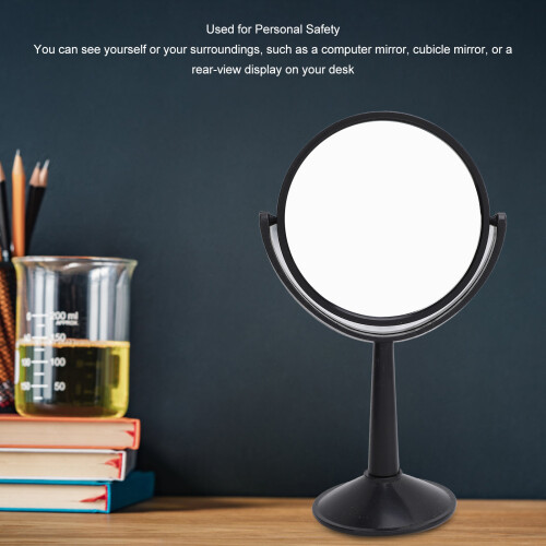 Versatile 4" Concave Mirror Lens in Black Frame for Educational Use 2