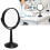Versatile 4" Concave Mirror Lens in Black Frame for Educational Use 16