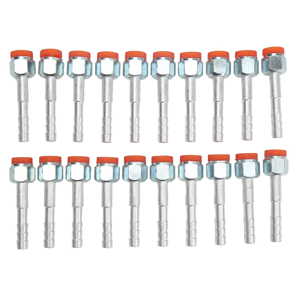 20Pcs Air Conditioning Hose Barb Fitting Straight 9121376081781