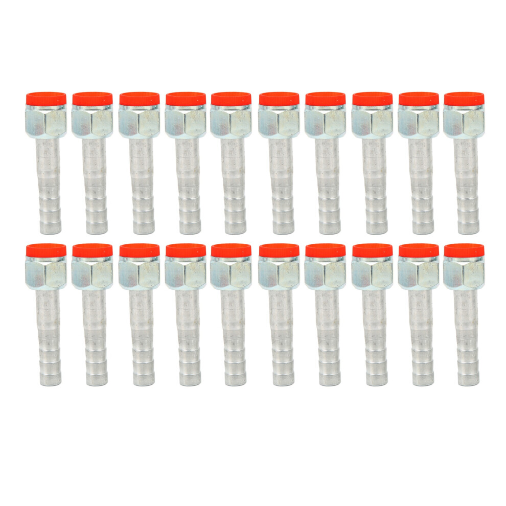 20Pcs Air Conditioning Hose Barb Fitting Straight 9121376081811