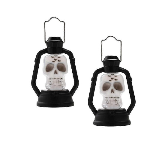 Lot de 12 mini lanternes LED : lanterne noire décoration d