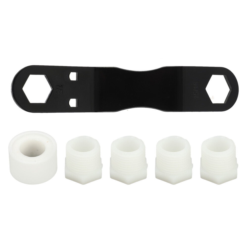 Water Heater Drain Plug Kit Tape Maintenance 9121376082016