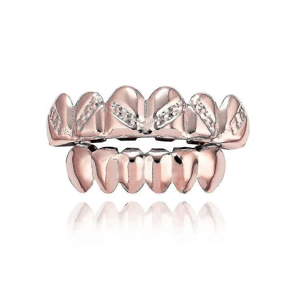 Set Di Denti Hip Hop Per Halloween, Set Di Denti Hip Hop Per Halloween, Denti Finti Hip Hop In Lega,