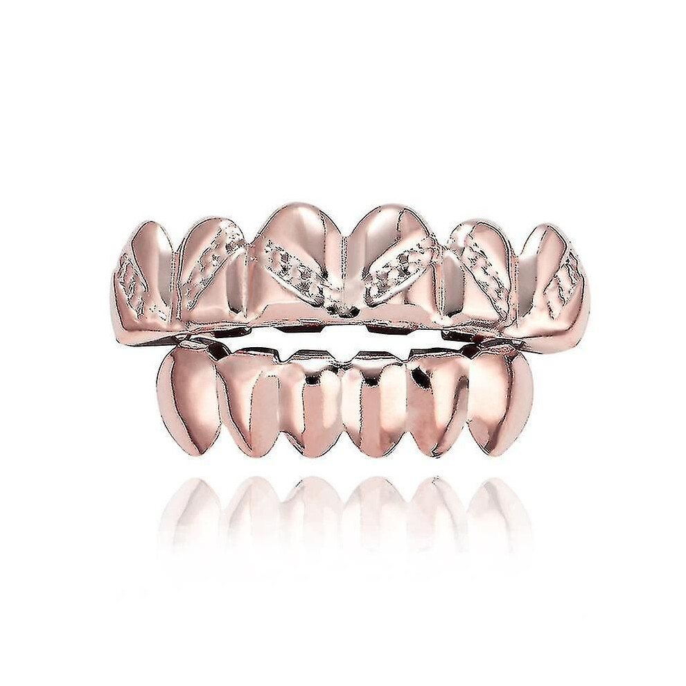 Set Di Denti Hip Hop Per Halloween, Set Di Denti Hip Hop Per Halloween, Denti Finti Hip Hop In Lega,