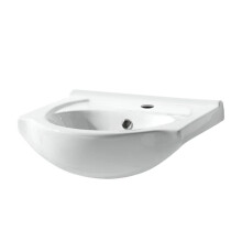 Nes Home 450mm Bathroom Basin Sink White