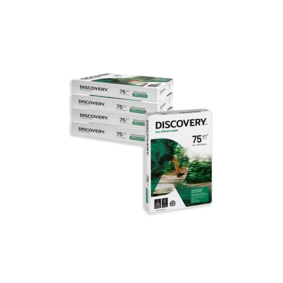 Rapid Discovery A4 75Gsm Paper (Pack Of 2500) White