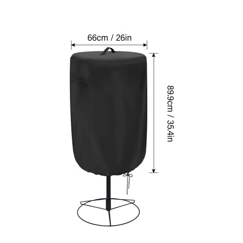 Universal Waterproof Disc Golf Basket Cover 66cm Diameter, PVC材料 1