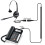 Câble RJ9 vers QD 4P4C ABS 1608-1616-9610-9630 4