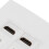 Piastra a parete Cat6 HD Interfaccia Multimediale 4P Bianco 8