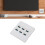 Piastra murale USB 3.0 a 6 porte 5 Gbps, 86x86mm, ABS 16