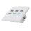 Piastra murale USB 3.0 a 6 porte 5 Gbps, 86x86mm, ABS 11