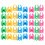 40Pcs Spool Fixing Clip Silicone Colorful Bobbins 8