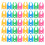 40Pcs Spool Fixing Clip Silicone Colorful Bobbins 5