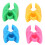 40Pcs Spool Fixing Clip Silicone Colorful Bobbins 11