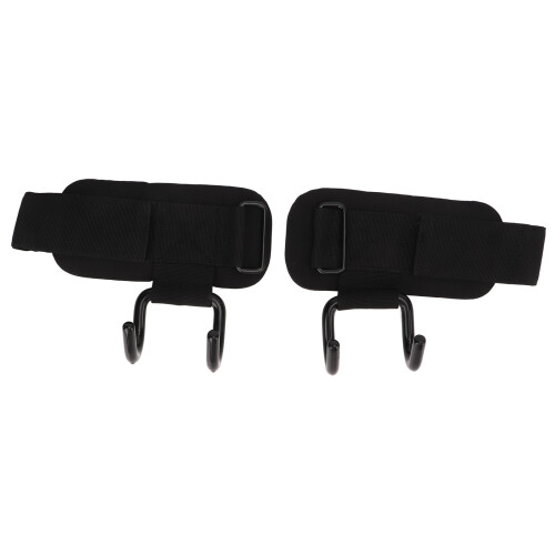 2pcs Wrist Rod Hook Straps Nylon Steel Adjustable 1