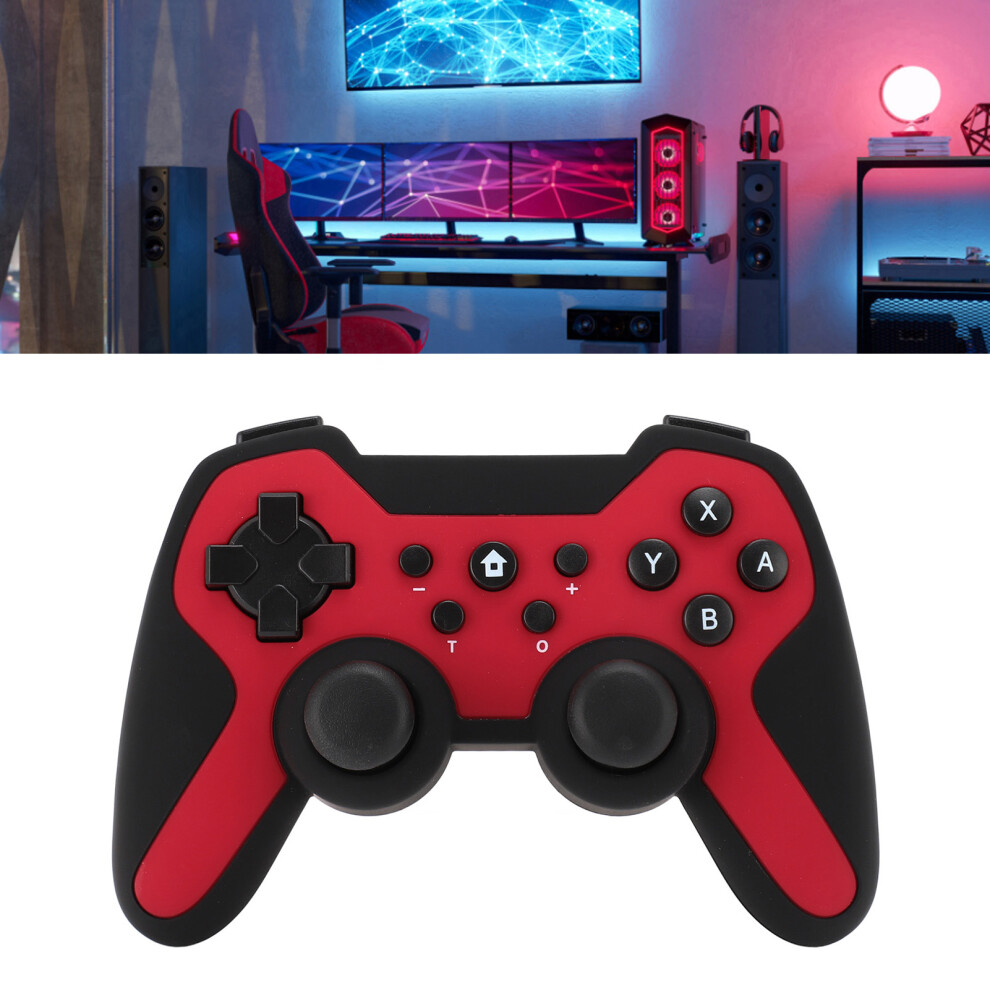 Wireless Bluetooth Game Controller With Dual Motors & Led, 600Mah Battery Red 7901331644235