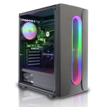 Gaming PC AMD Ryzen 5 5500 32GB DDR4 1TB M.2 8GB RTX 5060 Ti Wins 11
