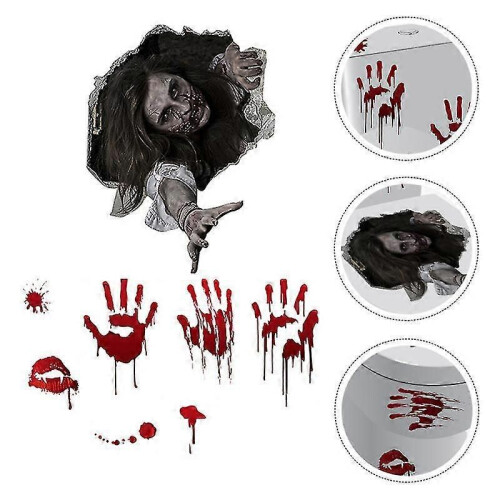 2pcs Halloween Window Stickers-c 2