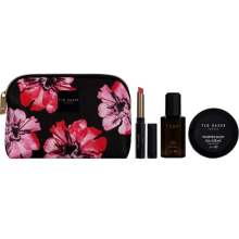 Ted Baker London Rose Orchid Cosmetic Bag, Spray, Lip Balm, Body Creme