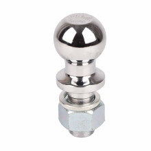 Trailer Hitch Ball Smooth Glossy Surface Compact