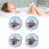 4pcs Aromatherapy Bubble Bath Balls with Freesia Scent, Dried Flower 1