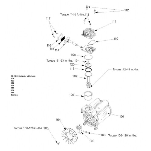 Restore Compressor Efficiency with KK‑4835 Piston Connecting Rod 2