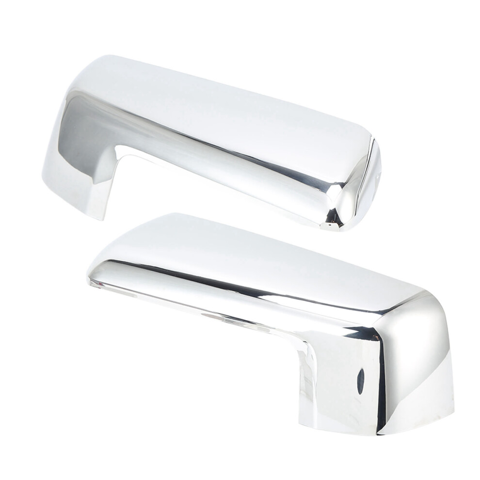 1 Pair Side Rear View Mirror Cover Chrome Glossy 9121376084171