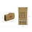 Outdoor Camping Spice Bottles Storage Bag - 9 Compartments, Foldable, Army Green 6