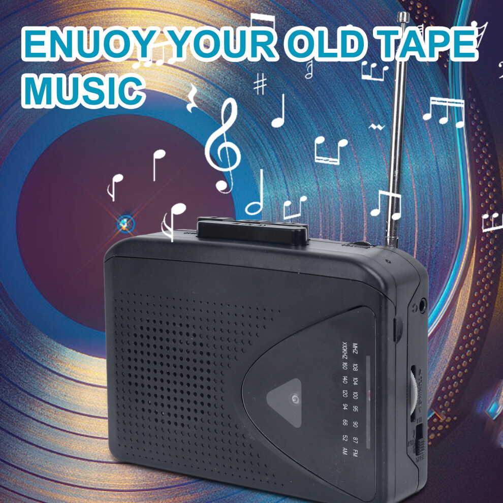 Cassette Player With Am/Fm Radio & Multiple Listening Options 8071331654899